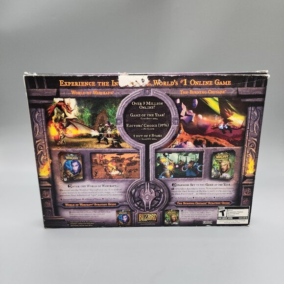 World of Warcraft Battle Chest PC/Mac Game Set w/ Expansions & Manuals - Rare! - Picture 5 of 8